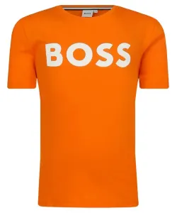 Футболка Regular fit Boss Kidswear, оранжевый