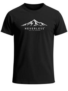 Neverless Футболка 'Berg Unknown' в черном цвете