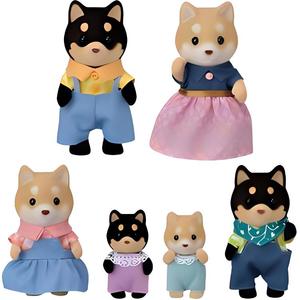 Sylvanian Families Shiba Inu плюшевые куклы с трубками SylvanianFamilies