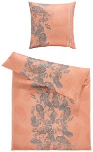 Постельное белье Jersey 135x200 см, терракотовое Estella, терракота