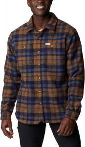 Мужская куртка Columbia Windward Rugged Shirt Jacket, Collegiate Navy Stair Step Check