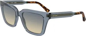 Женские солнцезащитные очки Lacoste L6063S, Transparent Light Grey