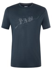 Футболка super.natural, темно-синий