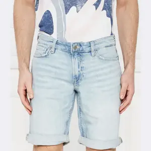 Джинсовые шорты Sonny стандартного кроя Guess, синий