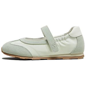 TATA Зеленые и белые женские балетки Мэри Джейн, цвет Green/White