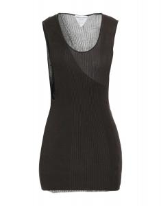 Футболка Bottega Veneta, темно-коричневый