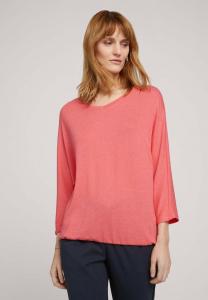 Джемпер TOM TAILOR BATWING, Strong Peach Melange/Apricot