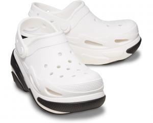 Сабо Unisex Crocs Bubble Crush Clogs, белый