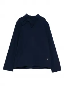 Топ с бантом Abel & Lula, синий