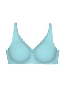 Бюстгальтер-минимайзер без косточек True Shape Sensation T серебристо-голубого цвета Triumph