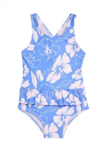 Купальник с принтом семейства гибискусовых Marks & Spencer, Blue Mix