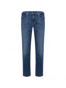 Джинсы с карманами 7 For All Mankind, синий