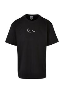 Футболка с принтом Small Signature Glow Logo Karl Kani, черная