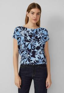 Футболка s.Oliver Print T-shirt, Arktisblau/Blue