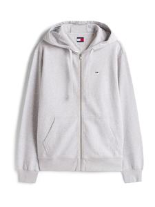 Толстовка с капюшоном на молнии Tommy Jeans, светло-серый