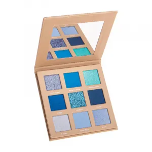 Веганская палетка теней для век Color Care Blue Ocean, 22,5 гр