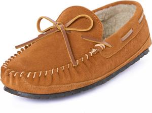 Мужские тапочки Minnetonka Casey, коричневый