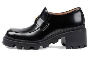 Женские лоферы Gucci, черный