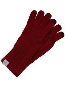 Перчатки с закрытыми пальцами CASH-MERE.CH, красный