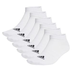 ADIDAS Носки унисекс, упаковка из 6 пар тонких и лёгких спортивных носков с низкой посадкой
