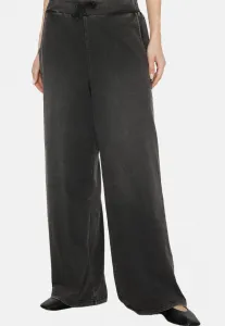 Джинсы-Палаццо свободного кроя из эластичной ткани Tezenis, Black