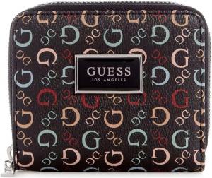 Кошелек GUESS Factory Abree Saffiano на молнии