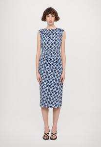 Платье Diane von Furstenberg DARRIUS DRESS, Cane Link Blue/Blue