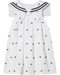 Платье Janie and Jack Star Sailor Dress (infant), белый