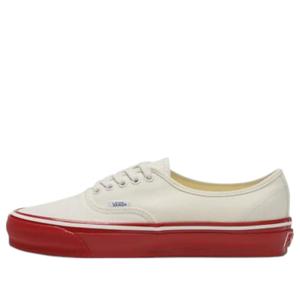 Vans Premium Authentic 'White Red Midsole'