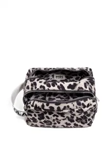 Косметичка с леопардовым принтом и двумя молниями Bimba y Lola, серый