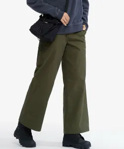 Водоотталкивающие широкие брюки маляра с высокой талией / брюки маляра