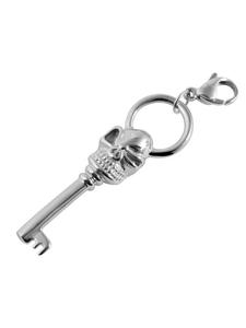 Adeliás Универсальный кулон - подвеска в виде ключа из нержавеющей стали серебристого цвета