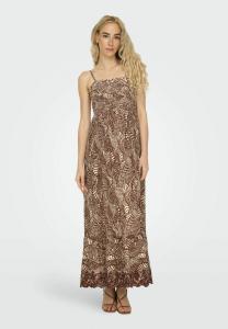 Платье макси ONLY, темно-коричневый