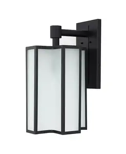 Уличный светильник Hyla 12" Safavieh, black/white