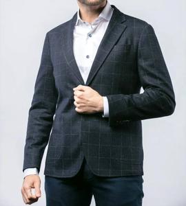 Куртка с окном цвета кобальтово-синего цвета в темно-синем цвете 7 Downie St.