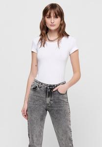 Футболка базовая PACK OF 3 ONLY, цвет white / white / black