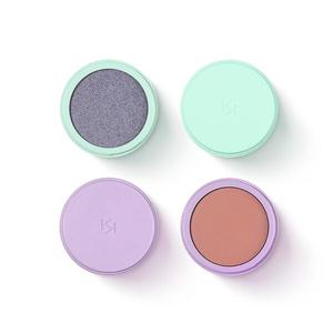 Дуэт матовых и металлических теней для век 02 pretty в розовом цвете, 8 г Kiko Milano Dreamphoria forever mate duet eyeshadow