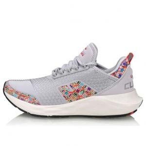 Беговые кроссовки (WMNS) Li-Ning Element 'Light Grey Pink', серый