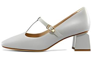 HARSON Мятно-зеленые туфли на устойчивом каблуке 5,3 см, цвет Mint Green