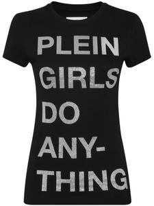 Philipp Plein футболка с принтом-лозунгом