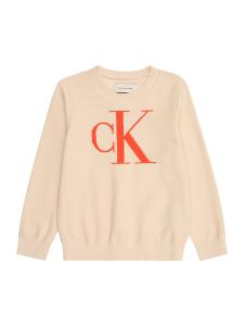 Свитер Calvin Klein Jeans, оранжевый/персиковый