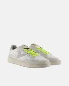 Кроссовки унисекс двухцветные на шнуровке с ретро-логотипом Victoria, зеленый