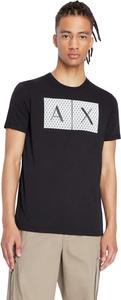 Футболка с логотипом Box Armani Exchange, черный