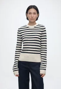 Свитер ulvamd в полоску с воротником Modström, Navy/White Stripe