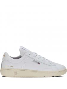 Кроссовки в стиле корта из кожи K-Swiss, белый