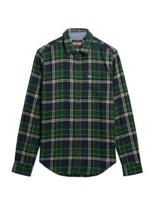 Рубашка на пуговицах Comfort fit Superdry, Green/Fir