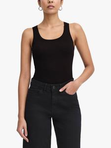 Zola топ-майка с круглым вырезом ICHI, Black