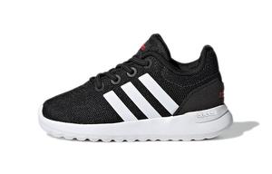 Кроссовки Lite Racer Cln 2.0 для малышей TD Low-top черного/белого цвета Adidas Neo