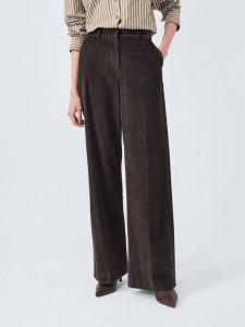Широкие брюки Tania из вельвета Weekend MaxMara, Chocolate