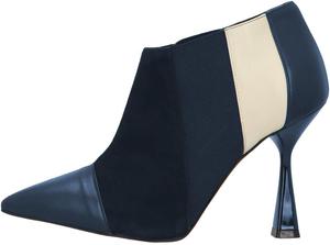 Женские уникальные ботильоны с остроконечным носком, пэчворк, на каблуке, на каждый день и для вечеринки, размеры 4-16 US Wansseny, Blue